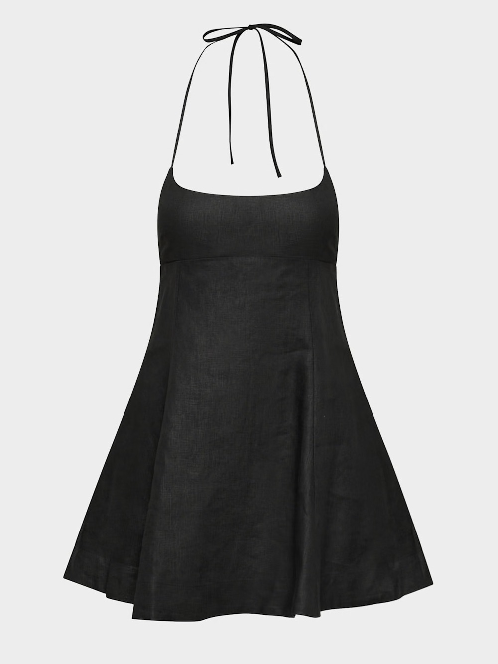 Aritzia Abundance Linen Halter Dress size 12